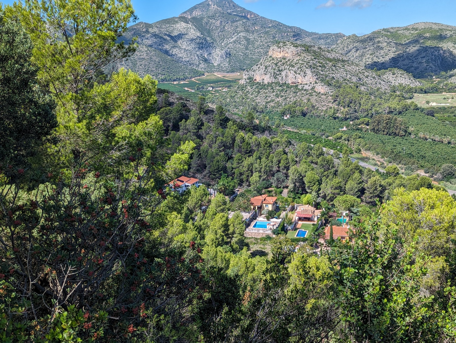 Local hiking Marxuquera